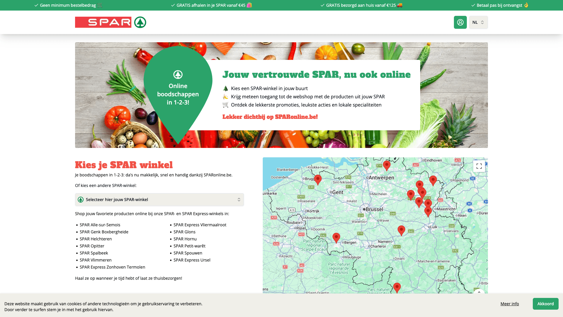 SPAR Online - Online Grocery Shopping project preview