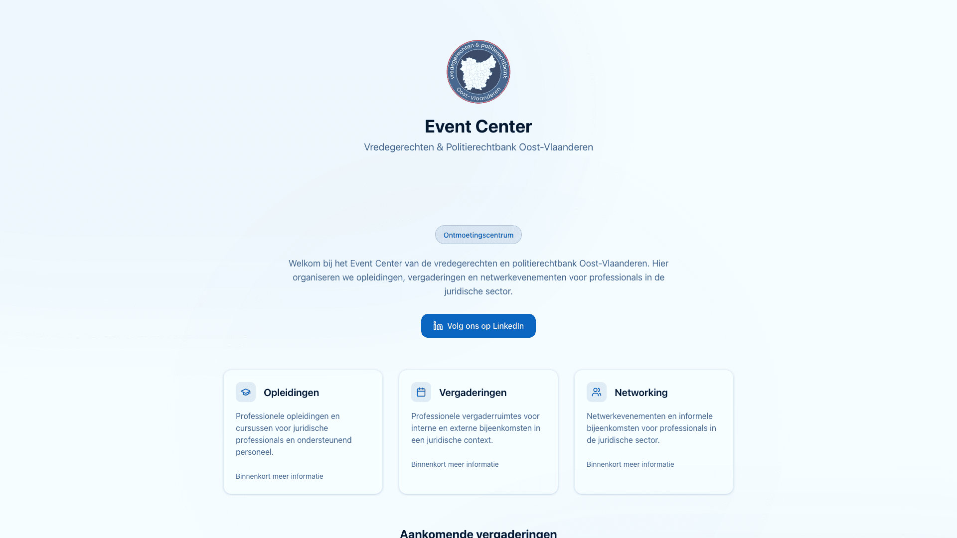VGPROVL Event Center - Event Management Platform project preview